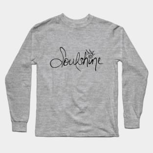 Soulshine Black Long Sleeve T-Shirt